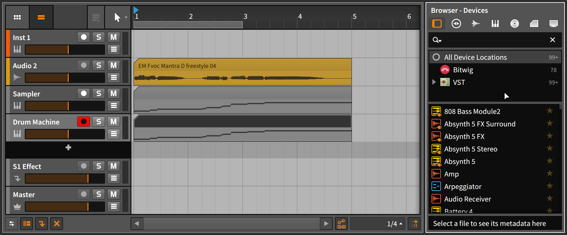 Userguide Bitwig